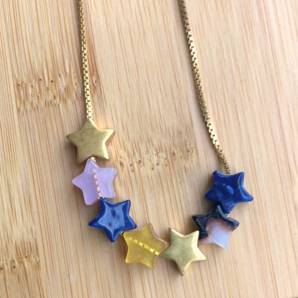 Madewell Star Bead Necklace
